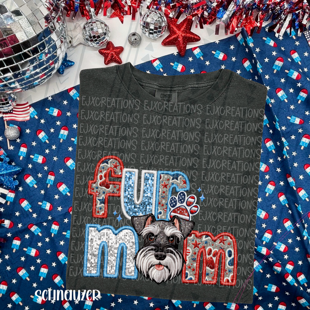 Fur mom, multiple breed options — breeds after color charts (swipe)