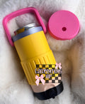 Teacher pencil inspired, 12oz SLIM can holder