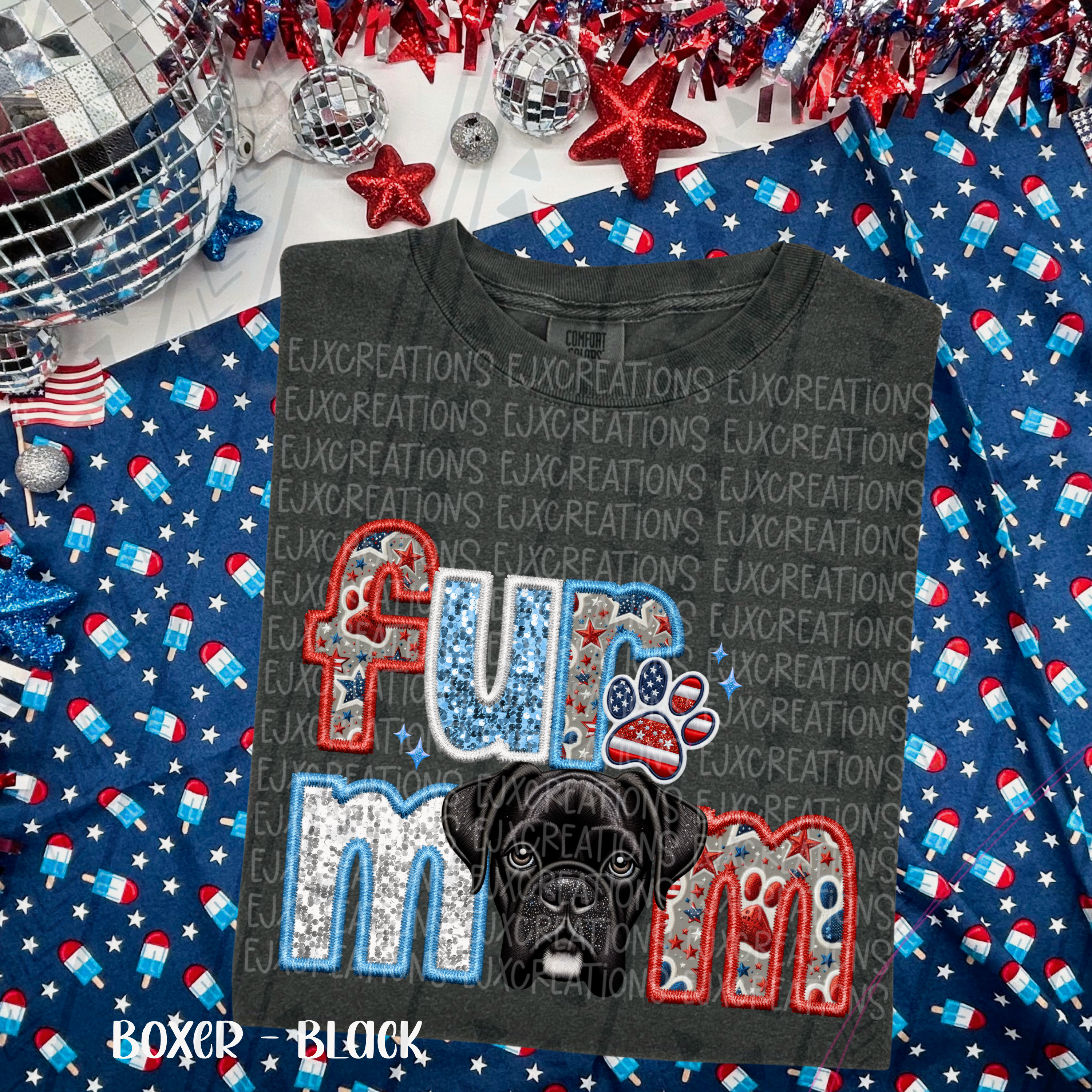 Fur mom, multiple breed options — breeds after color charts (swipe)