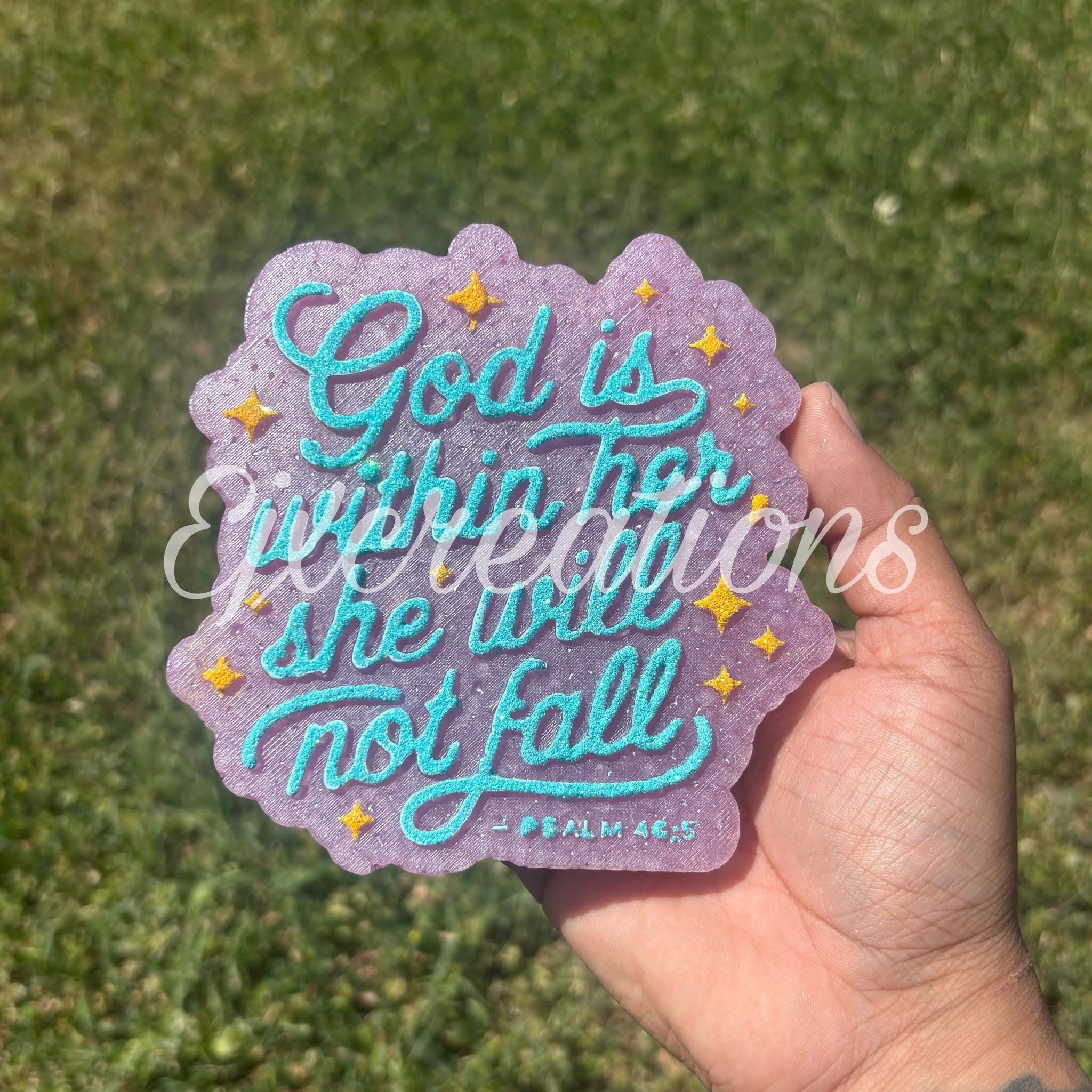 God is within her