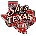 She’s from Texas badge reels